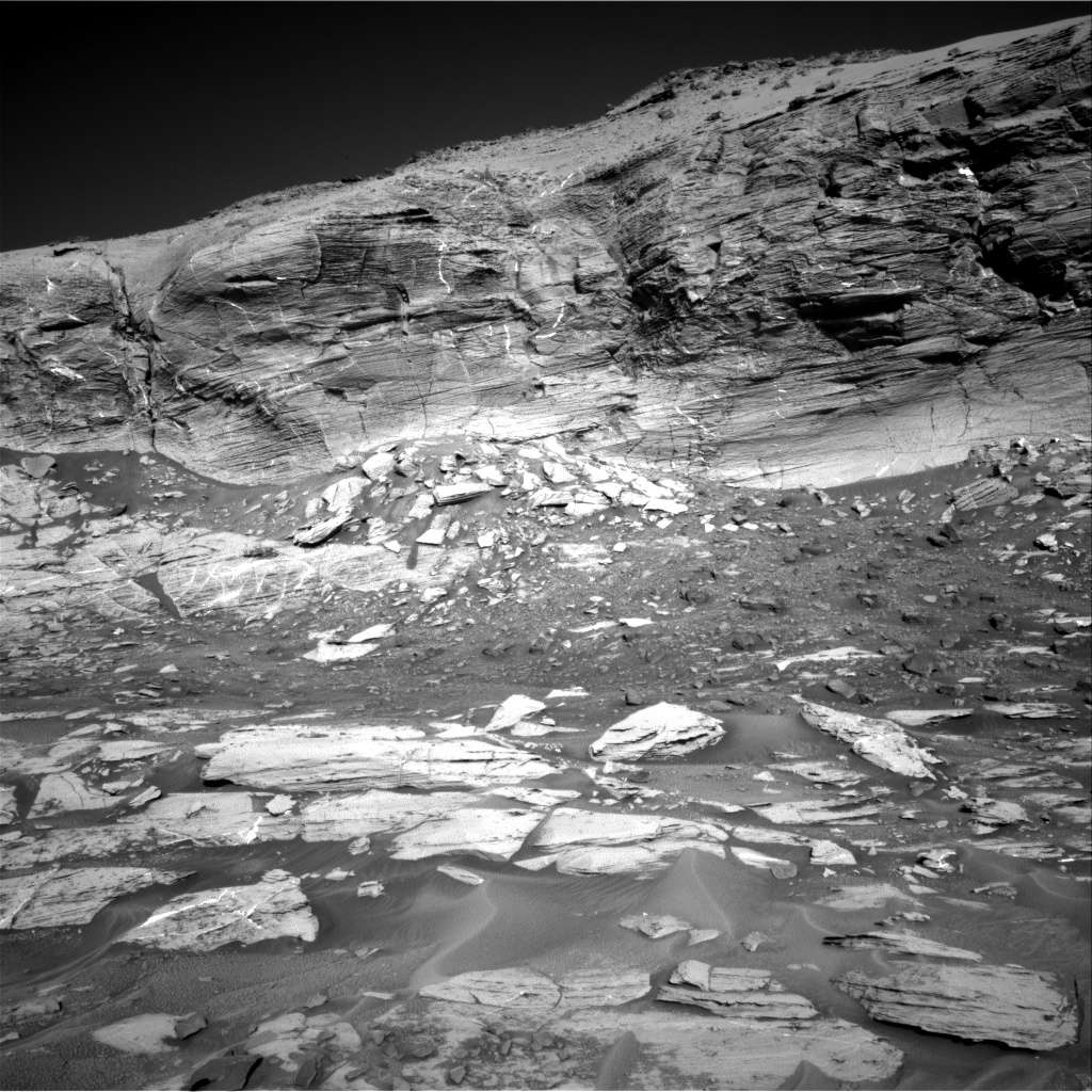 Nasa's Mars rover Curiosity acquired this image using its Right Navigation Camera on Sol 3322, at drive 3204, site number 91