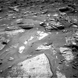 Nasa's Mars rover Curiosity acquired this image using its Right Navigation Camera on Sol 3322, at drive 3216, site number 91