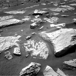 Nasa's Mars rover Curiosity acquired this image using its Right Navigation Camera on Sol 3322, at drive 3312, site number 91