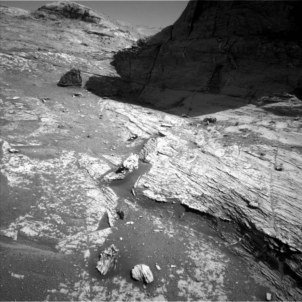 Nasa's Mars rover Curiosity acquired this image using its Left Navigation Camera on Sol 3324, at drive 42, site number 92