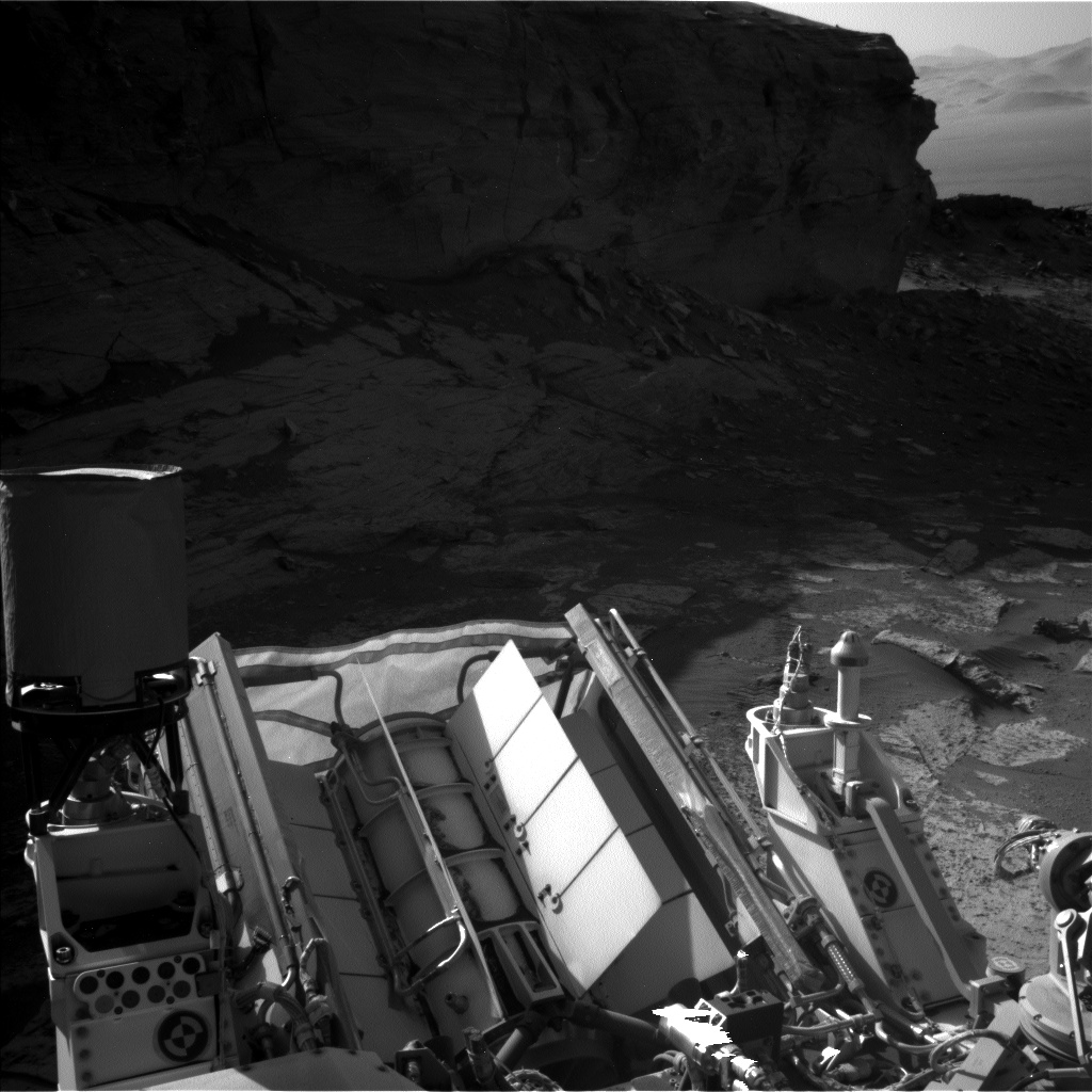 Nasa's Mars rover Curiosity acquired this image using its Left Navigation Camera on Sol 3326, at drive 270, site number 92