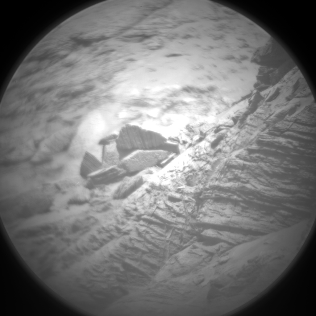 Nasa's Mars rover Curiosity acquired this image using its Chemistry & Camera (ChemCam) on Sol 3328, at drive 270, site number 92