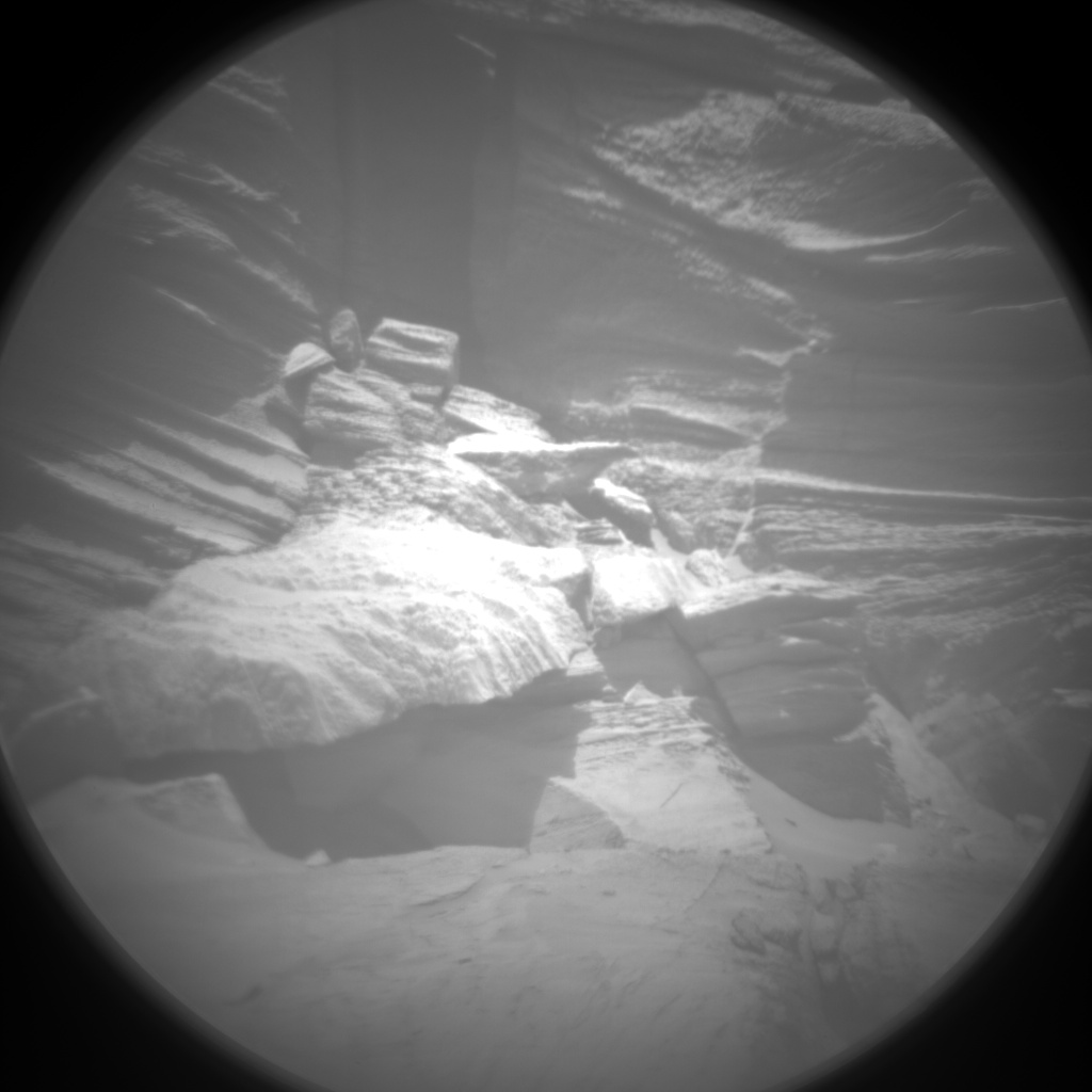 Nasa's Mars rover Curiosity acquired this image using its Chemistry & Camera (ChemCam) on Sol 3329, at drive 270, site number 92