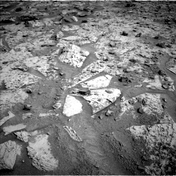Nasa's Mars rover Curiosity acquired this image using its Left Navigation Camera on Sol 3329, at drive 396, site number 92