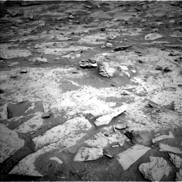 Nasa's Mars rover Curiosity acquired this image using its Left Navigation Camera on Sol 3329, at drive 396, site number 92