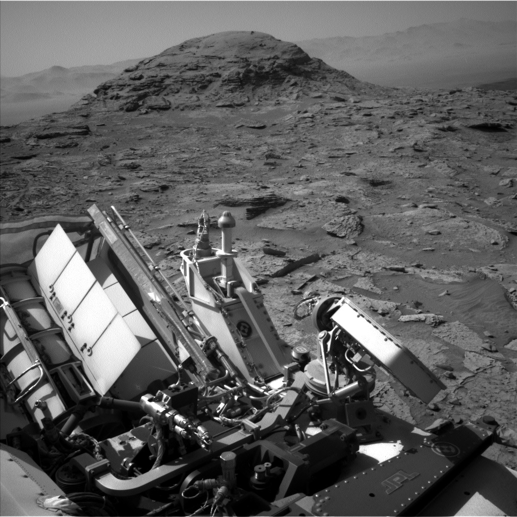 Nasa's Mars rover Curiosity acquired this image using its Left Navigation Camera on Sol 3329, at drive 420, site number 92