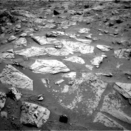 Nasa's Mars rover Curiosity acquired this image using its Left Navigation Camera on Sol 3331, at drive 552, site number 92