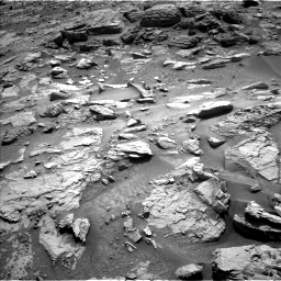 Nasa's Mars rover Curiosity acquired this image using its Left Navigation Camera on Sol 3331, at drive 618, site number 92