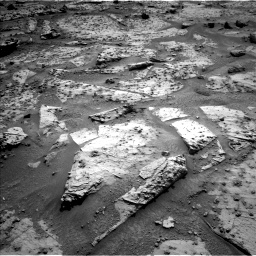 Nasa's Mars rover Curiosity acquired this image using its Left Navigation Camera on Sol 3331, at drive 660, site number 92