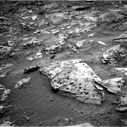 Nasa's Mars rover Curiosity acquired this image using its Left Navigation Camera on Sol 3331, at drive 714, site number 92