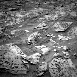 Nasa's Mars rover Curiosity acquired this image using its Left Navigation Camera on Sol 3331, at drive 720, site number 92