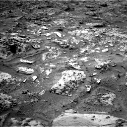 Nasa's Mars rover Curiosity acquired this image using its Left Navigation Camera on Sol 3331, at drive 744, site number 92