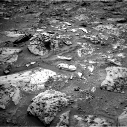 Nasa's Mars rover Curiosity acquired this image using its Left Navigation Camera on Sol 3331, at drive 750, site number 92