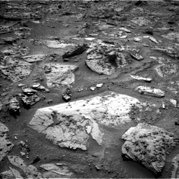 Nasa's Mars rover Curiosity acquired this image using its Left Navigation Camera on Sol 3331, at drive 756, site number 92