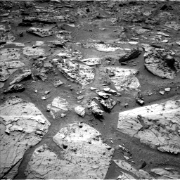 Nasa's Mars rover Curiosity acquired this image using its Left Navigation Camera on Sol 3331, at drive 762, site number 92