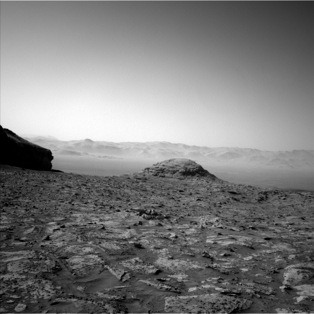 Nasa's Mars rover Curiosity acquired this image using its Left Navigation Camera on Sol 3331, at drive 768, site number 92