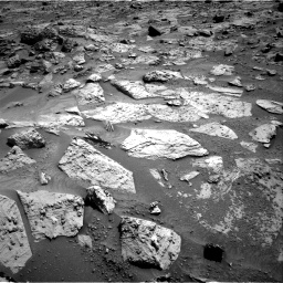 Nasa's Mars rover Curiosity acquired this image using its Right Navigation Camera on Sol 3331, at drive 558, site number 92