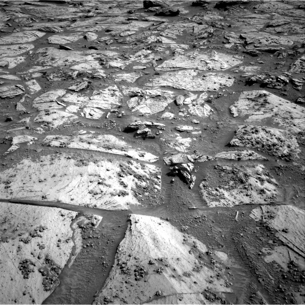 Nasa's Mars rover Curiosity acquired this image using its Right Navigation Camera on Sol 3331, at drive 732, site number 92