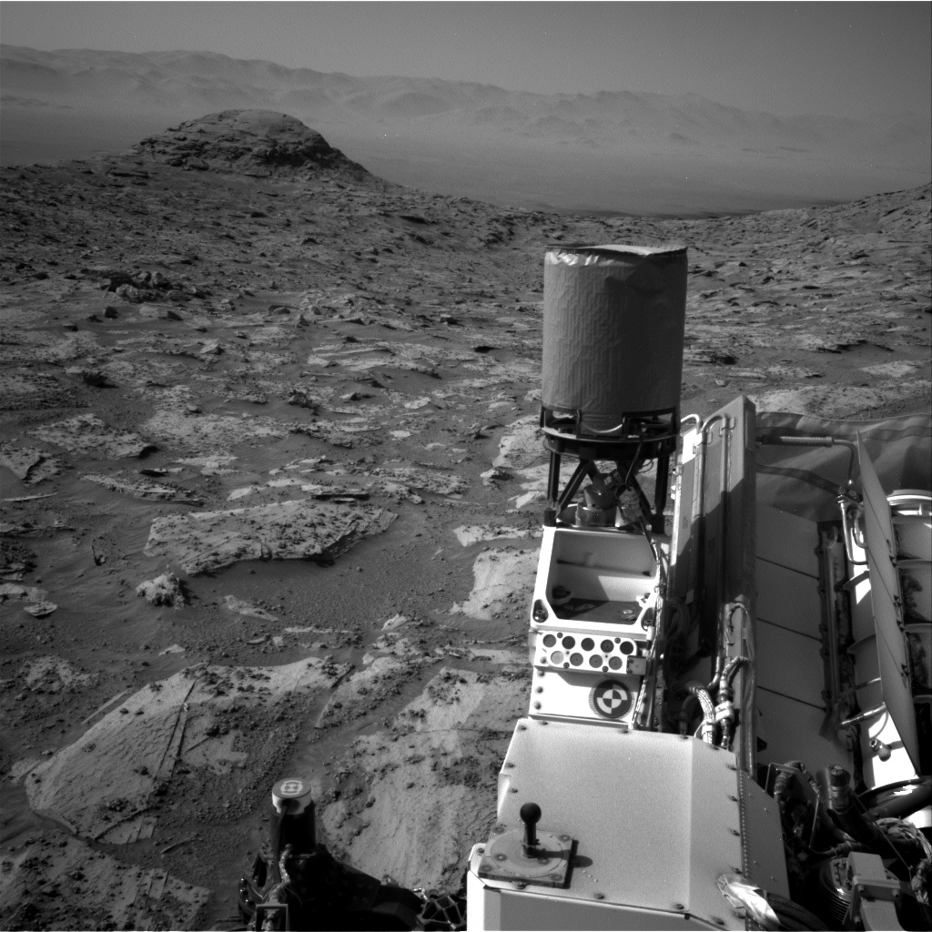 Nasa's Mars rover Curiosity acquired this image using its Right Navigation Camera on Sol 3331, at drive 768, site number 92