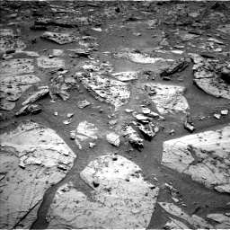 Nasa's Mars rover Curiosity acquired this image using its Left Navigation Camera on Sol 3333, at drive 768, site number 92