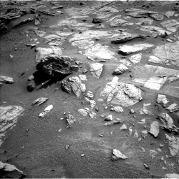 Nasa's Mars rover Curiosity acquired this image using its Left Navigation Camera on Sol 3333, at drive 834, site number 92