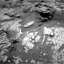 Nasa's Mars rover Curiosity acquired this image using its Left Navigation Camera on Sol 3333, at drive 894, site number 92