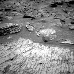 Nasa's Mars rover Curiosity acquired this image using its Left Navigation Camera on Sol 3333, at drive 984, site number 92