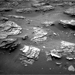 Nasa's Mars rover Curiosity acquired this image using its Left Navigation Camera on Sol 3333, at drive 1050, site number 92