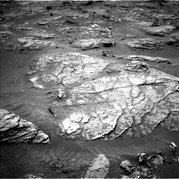 Nasa's Mars rover Curiosity acquired this image using its Left Navigation Camera on Sol 3333, at drive 1074, site number 92