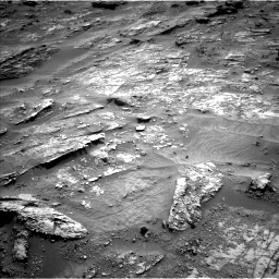 Nasa's Mars rover Curiosity acquired this image using its Left Navigation Camera on Sol 3333, at drive 1200, site number 92