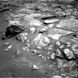 Nasa's Mars rover Curiosity acquired this image using its Right Navigation Camera on Sol 3333, at drive 834, site number 92
