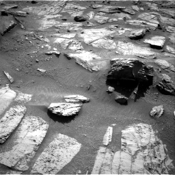 Nasa's Mars rover Curiosity acquired this image using its Right Navigation Camera on Sol 3333, at drive 876, site number 92