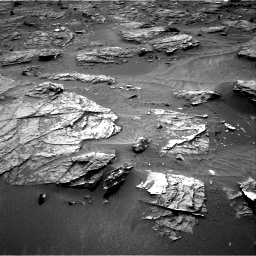 Nasa's Mars rover Curiosity acquired this image using its Right Navigation Camera on Sol 3333, at drive 1062, site number 92