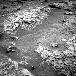 Nasa's Mars rover Curiosity acquired this image using its Right Navigation Camera on Sol 3333, at drive 1128, site number 92