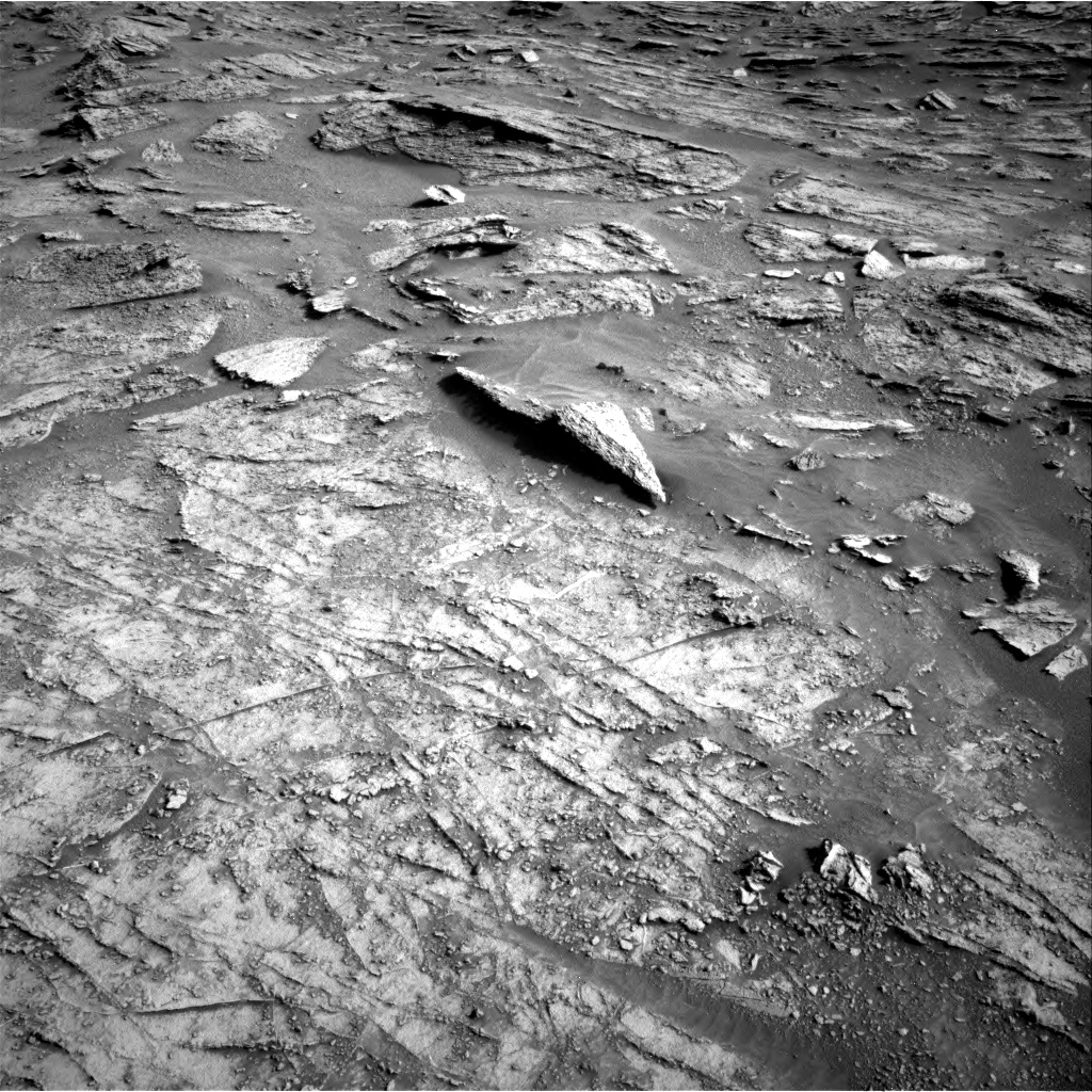 Nasa's Mars rover Curiosity acquired this image using its Right Navigation Camera on Sol 3333, at drive 1194, site number 92