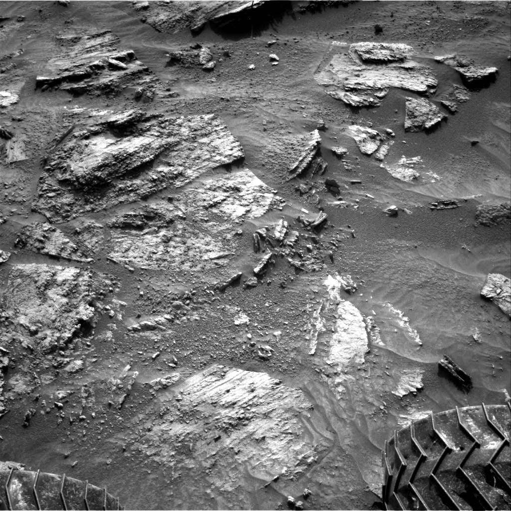 Nasa's Mars rover Curiosity acquired this image using its Right Navigation Camera on Sol 3333, at drive 1230, site number 92
