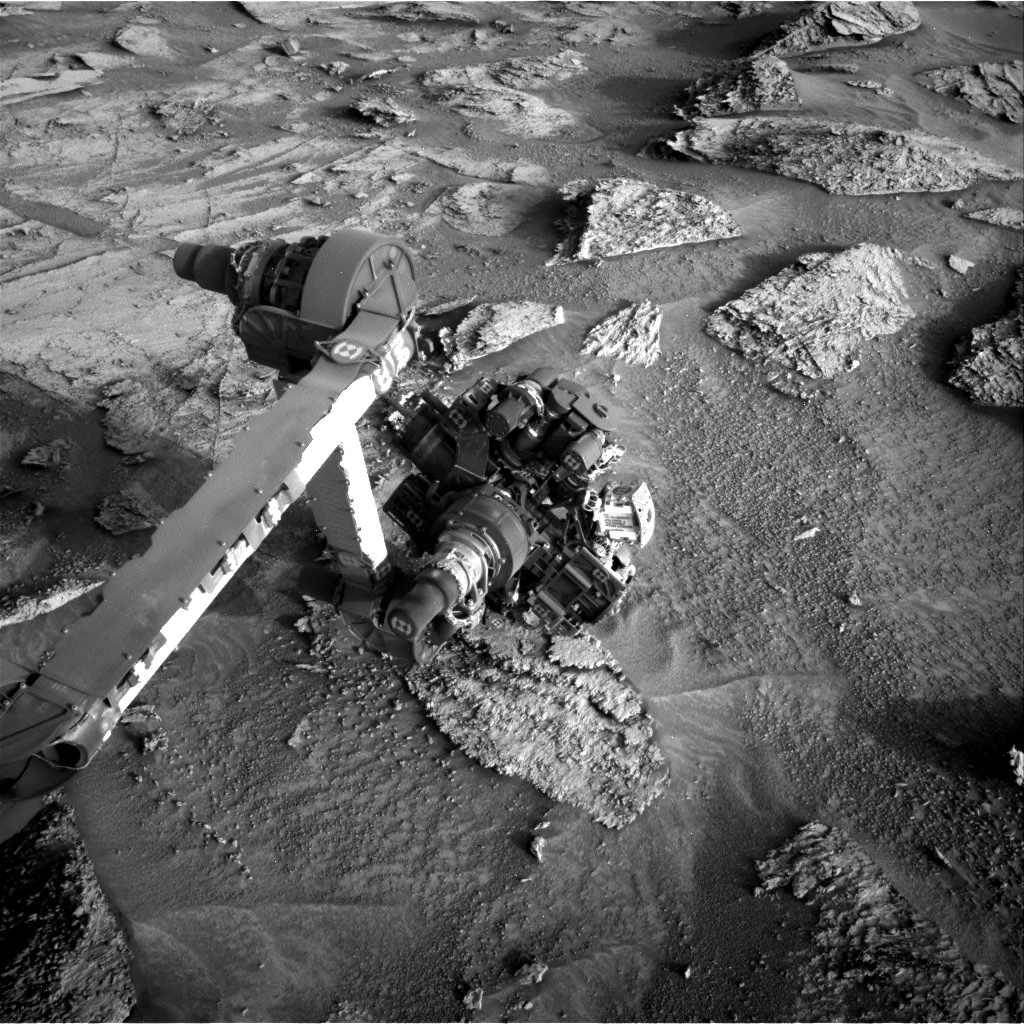Nasa's Mars rover Curiosity acquired this image using its Right Navigation Camera on Sol 3344, at drive 1230, site number 92