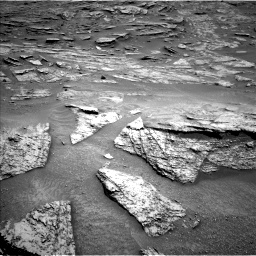 Nasa's Mars rover Curiosity acquired this image using its Left Navigation Camera on Sol 3345, at drive 1266, site number 92