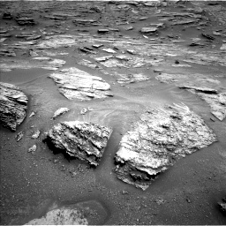 Nasa's Mars rover Curiosity acquired this image using its Left Navigation Camera on Sol 3345, at drive 1278, site number 92
