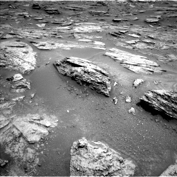 Nasa's Mars rover Curiosity acquired this image using its Left Navigation Camera on Sol 3345, at drive 1290, site number 92