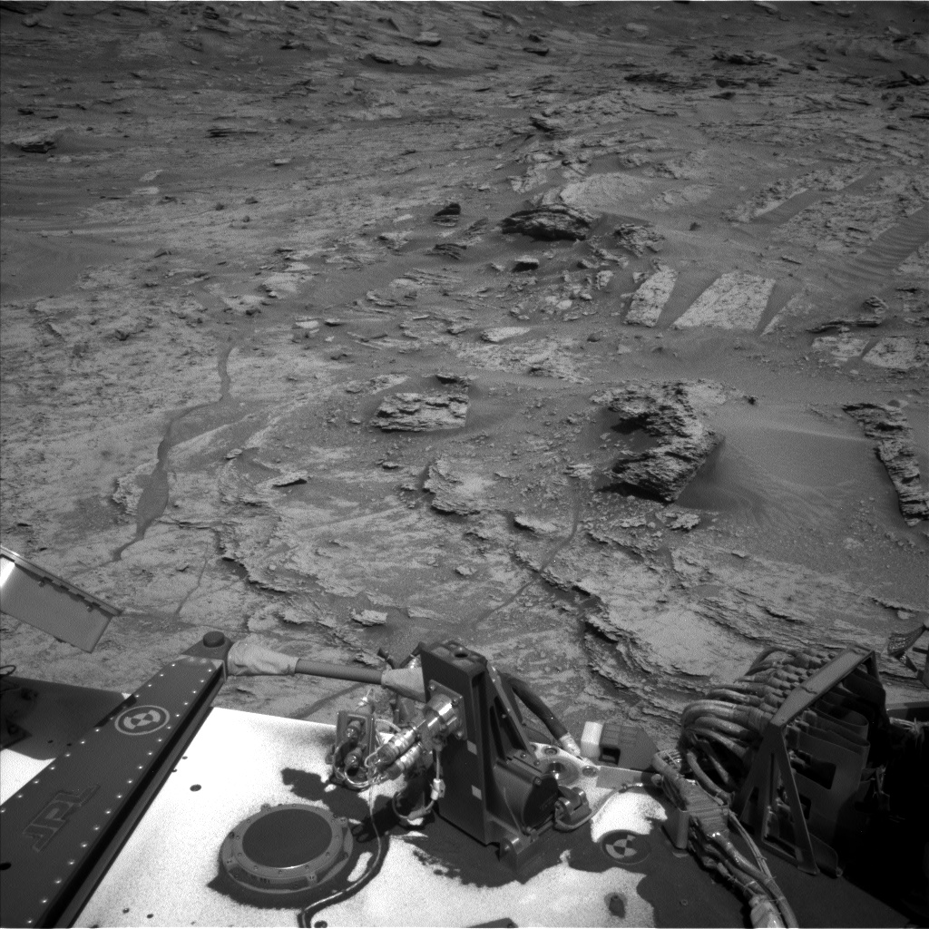 Nasa's Mars rover Curiosity acquired this image using its Left Navigation Camera on Sol 3345, at drive 1494, site number 92