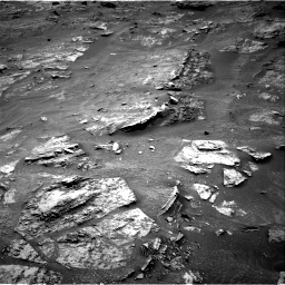 Nasa's Mars rover Curiosity acquired this image using its Right Navigation Camera on Sol 3345, at drive 1230, site number 92