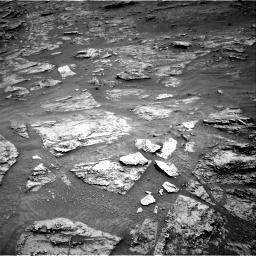 Nasa's Mars rover Curiosity acquired this image using its Right Navigation Camera on Sol 3345, at drive 1242, site number 92