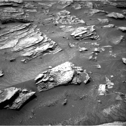 Nasa's Mars rover Curiosity acquired this image using its Right Navigation Camera on Sol 3345, at drive 1404, site number 92