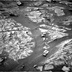 Nasa's Mars rover Curiosity acquired this image using its Right Navigation Camera on Sol 3345, at drive 1452, site number 92