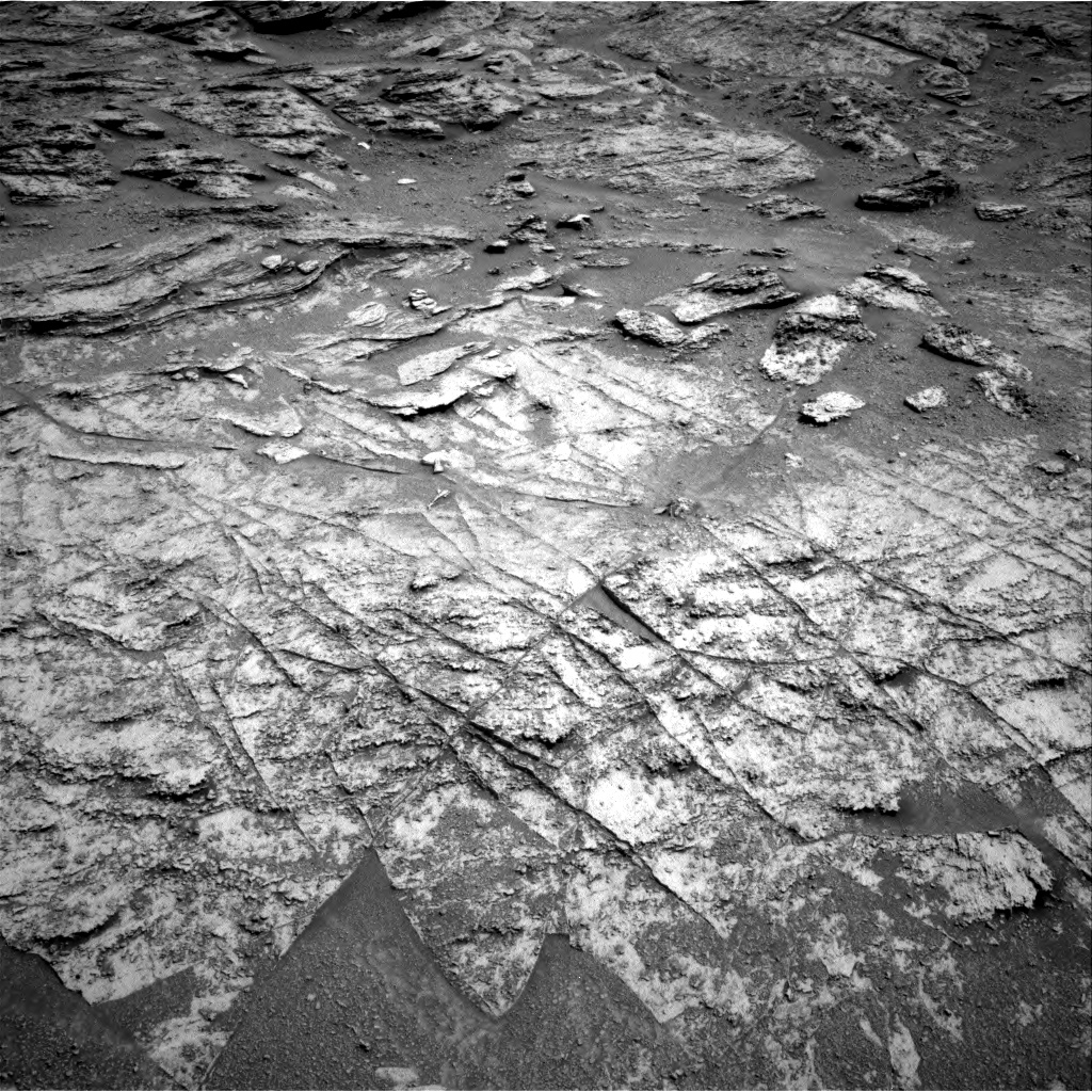 Nasa's Mars rover Curiosity acquired this image using its Right Navigation Camera on Sol 3345, at drive 1458, site number 92