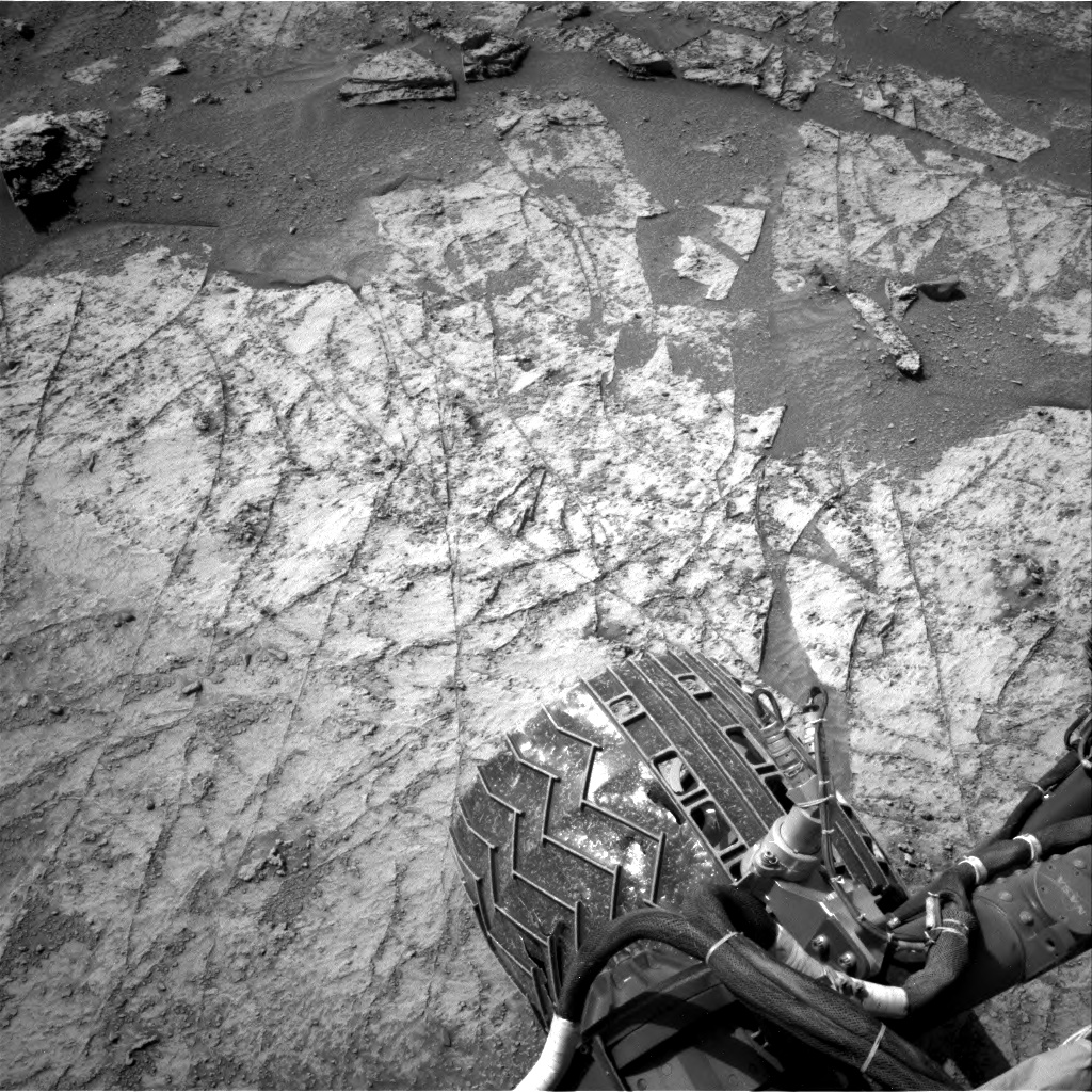 Nasa's Mars rover Curiosity acquired this image using its Right Navigation Camera on Sol 3345, at drive 1494, site number 92