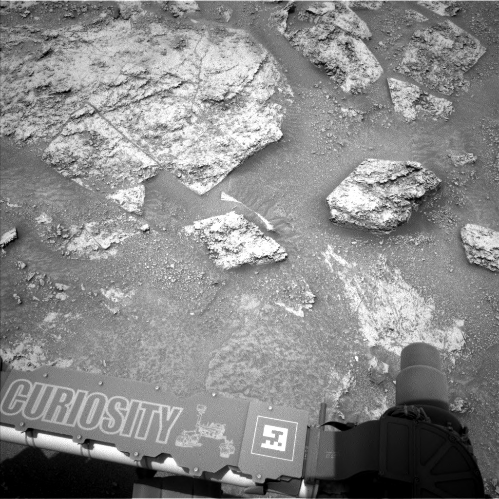 Nasa's Mars rover Curiosity acquired this image using its Left Navigation Camera on Sol 3346, at drive 1494, site number 92