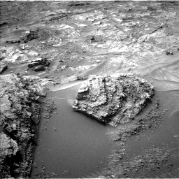 Nasa's Mars rover Curiosity acquired this image using its Left Navigation Camera on Sol 3347, at drive 1512, site number 92
