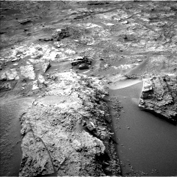 Nasa's Mars rover Curiosity acquired this image using its Left Navigation Camera on Sol 3347, at drive 1518, site number 92